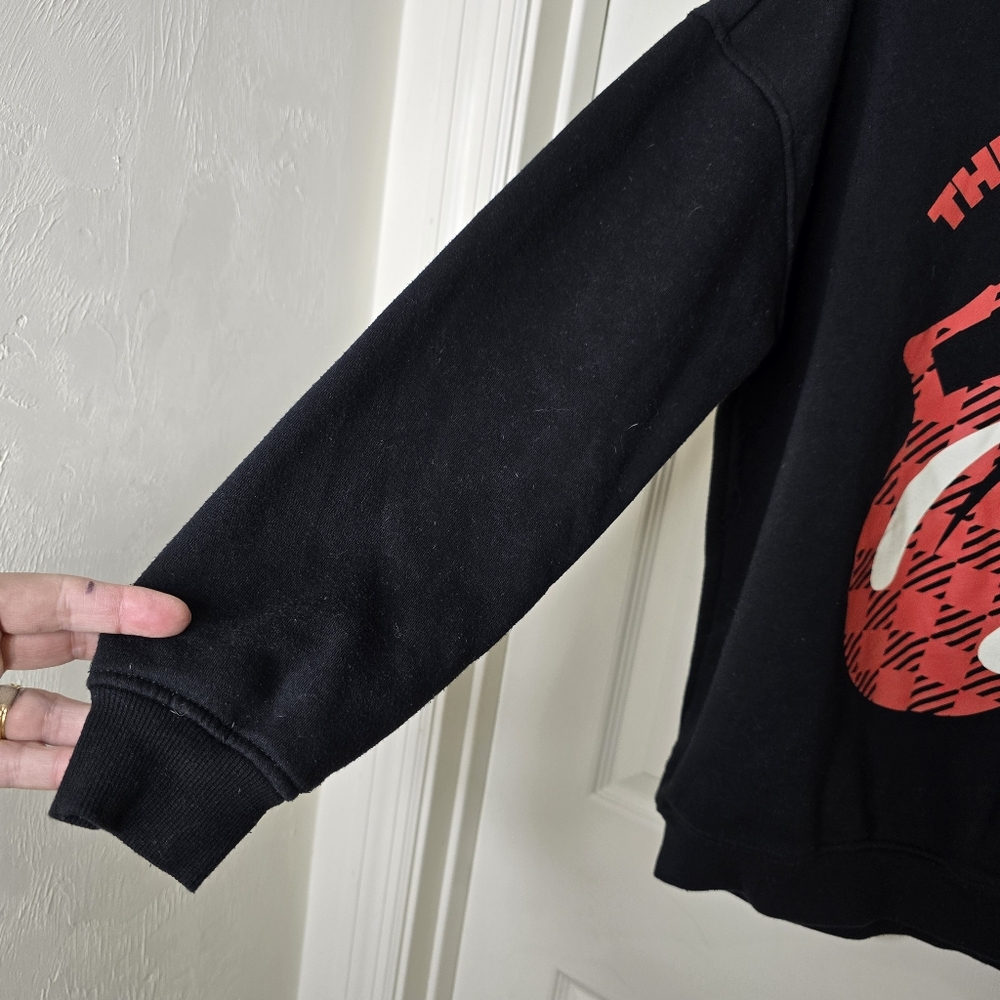 Rolling Stones Black NWOT sweatshirt  unisex‎ M - Picture 3 of 11